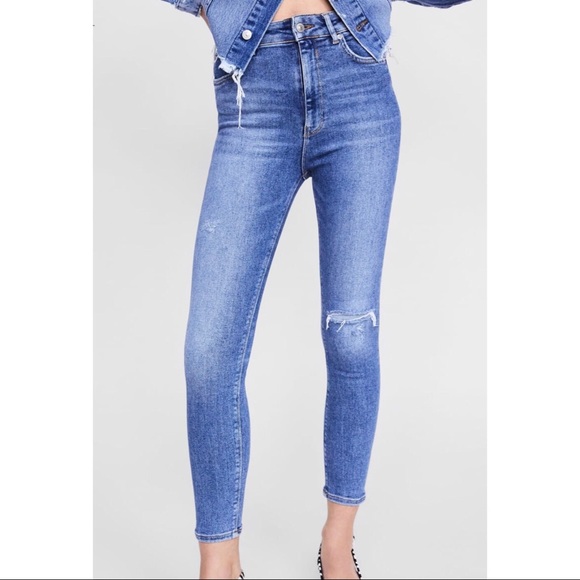 zw premium 80s high waist jeans